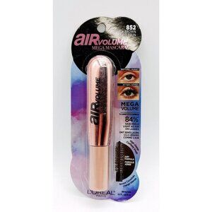 L'OREAL AIR VOLUME MEGA MASCARA #852 BLACK BROWN~NEW IN PACKAGE